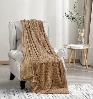Chevron Braided 50x70 - Taupe