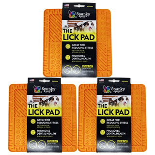 Lick Pad, Square - ASSORTED COLORS (3-Pack)