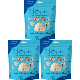 Peanut Butter Crunch, Crunchy Biscuit Treats, 24 oz (3-Pack)