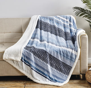 Printed Sherpa Throw 50x60 - Anissa