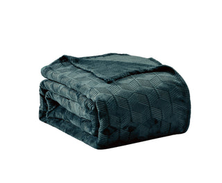 Amrani Blanket - King - Teal