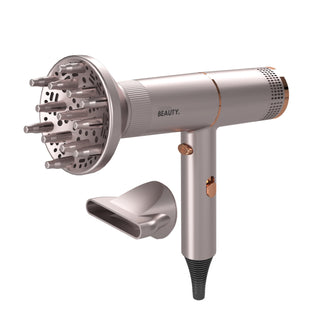 TurboBlade Hair Dryer with Blue Ionic Technology (Attachments Included)