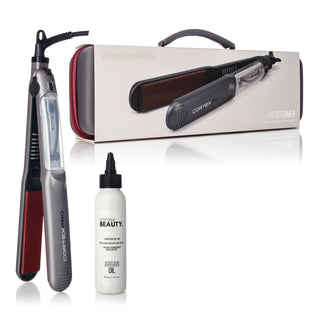 ProSteamer | 1.25" Thermolon Argan Infusion Vapor Flat Iron
