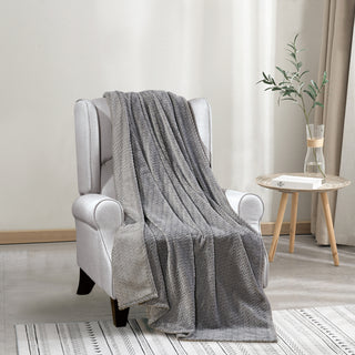Chevron Braided 50x70 - Grey