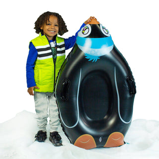 Penguin Inflatable Kids Snow Sled (44" x 24")