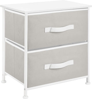 2-Drawer Versatile Storage Unit & Organizer - Gray