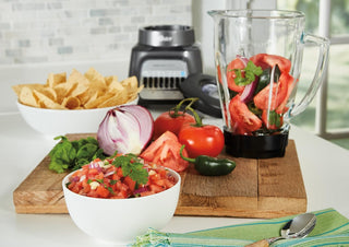 7-Speed Compact Glass Jar Blender