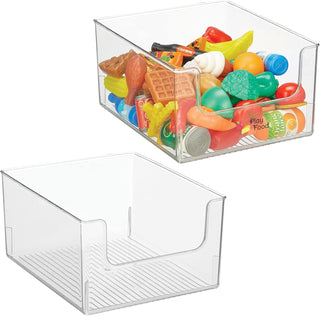 Front Dip Bin with Labels (8-Pack)