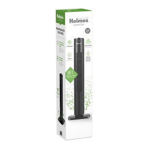31" Tower Fan (2-Pack) - Black