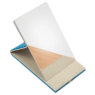 Pocket Mirror with Wireless Charge (Blue)