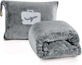 "Comfort Fly" Travel Pillow & Blanket (40 x 70)