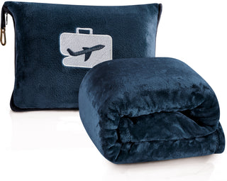 "Comfort Fly" Travel Pillow & Blanket (40 x 70)