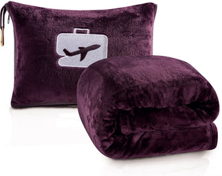 "Comfort Fly" Travel Pillow & Blanket (40 x 70)
