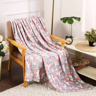 Ultra Soft Microplush Throw Blanket with Unicorn