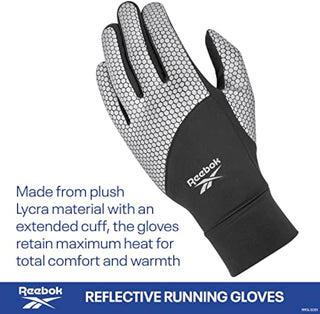 Reflective Running Gloves - S