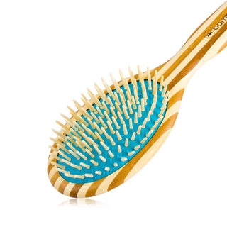 Turquoise hair brush Eco-friendly hair brush Natural hair brush