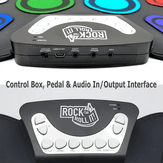 Portable drum kit Musical toy for kids
